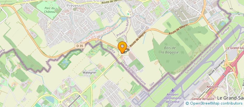 localisation de l'entreprise MONSIEUR MANUEL BONNARD à FERNEY-VOLTAIRE