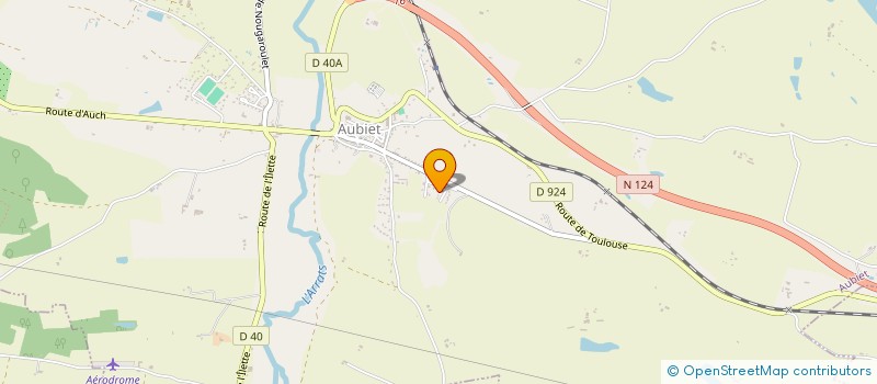 localisation de l'entreprise MONSIEUR MANUEL BOTICARIO FALCAO à AUBIET