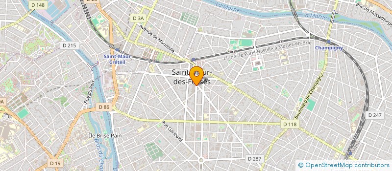 localisation de l'entreprise MONSIEUR MANUEL BOUGOT à SAINT-MAUR-DES-FOSSES