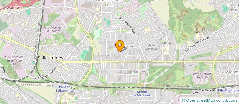 localisation de l'entreprise MONSIEUR MANUEL BRAURE à NOYELLES-SOUS-LENS