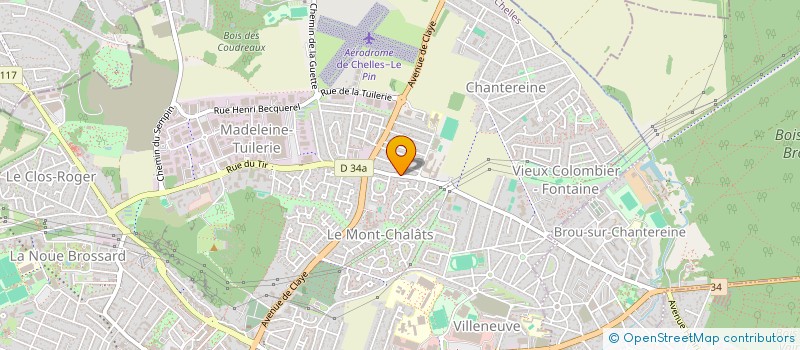 localisation de l'entreprise MONSIEUR MANUEL BRULE  CHELLES