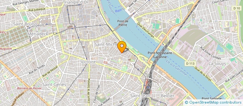 localisation de l'entreprise MONSIEUR MANUEL CABALLERO  BORDEAUX