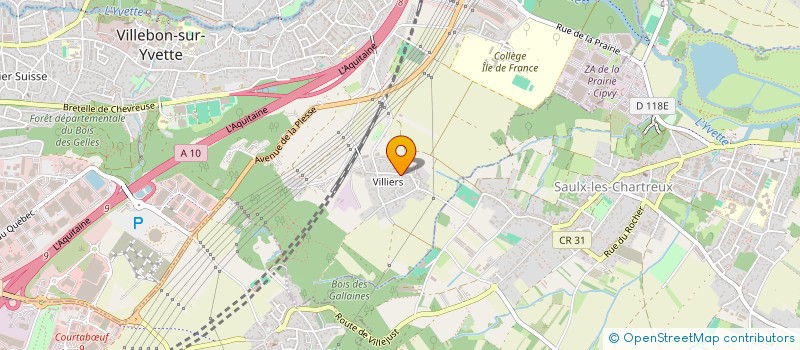 localisation de l'entreprise MONSIEUR MANUEL CABRAL DE BASTOS à VILLEBON-SUR-YVETTE