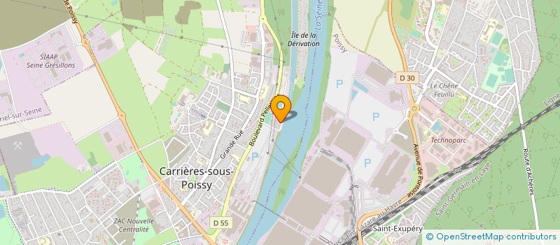 localisation de l'entreprise MONSIEUR MANUEL CABRAL DUARTE  CARRIERES-SOUS-POISSY