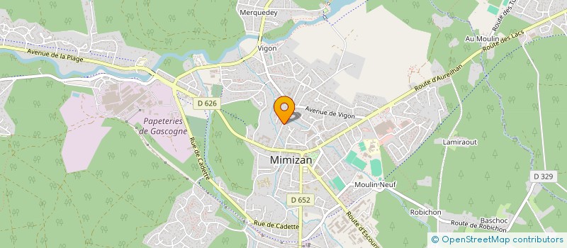 localisation de l'entreprise MONSIEUR MANUEL CALDEIRA DE ANDRADE à MIMIZAN