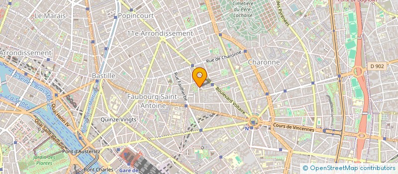 localisation de l'entreprise MONSIEUR MANUEL CALLORI DI VIGNALE  PARIS