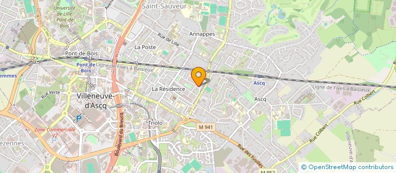 localisation de l'entreprise MONSIEUR MANUEL CAMPOS à VILLENEUVE-D'ASCQ