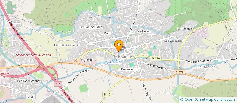 localisation de l'entreprise MONSIEUR MANUEL CANO  AVIGNON