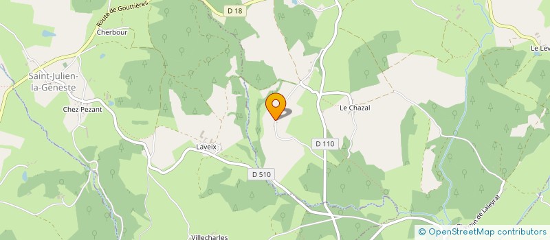 localisation de l'entreprise MONSIEUR MANUEL CAPILLA  GOUTTIERES