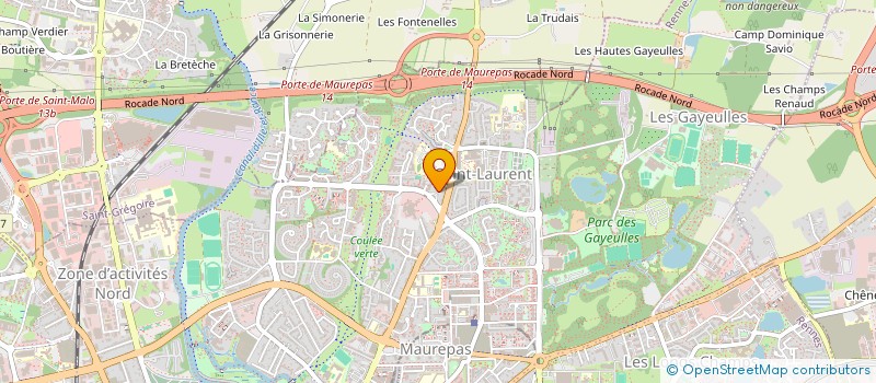 localisation de l'entreprise MONSIEUR MANUEL CAROFF à RENNES