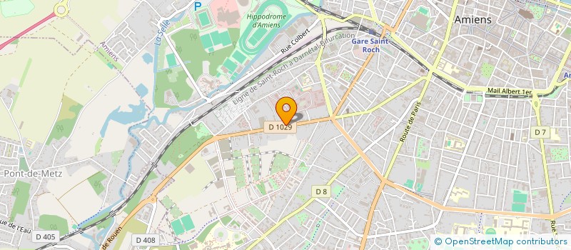 localisation de l'entreprise MONSIEUR MANUEL CARPENTIER à AMIENS