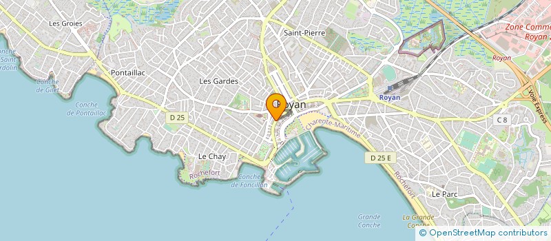 localisation de l'entreprise MONSIEUR MANUEL CARRERA à ROYAN