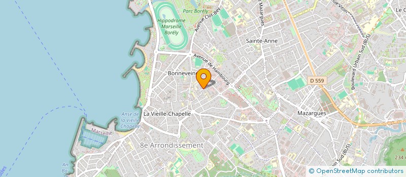 localisation de l'entreprise MONSIEUR MANUEL CARRERE à MARSEILLE
