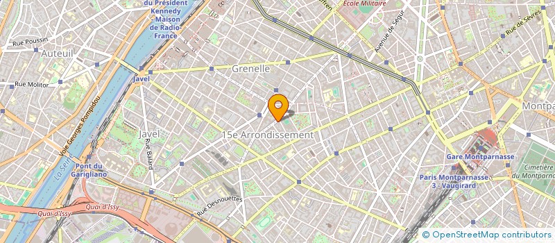 localisation de l'entreprise MONSIEUR MANUEL CARTIER  PARIS