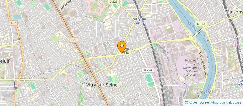 localisation de l'entreprise MONSIEUR MANUEL CARVALHEIRA  VITRY-SUR-SEINE