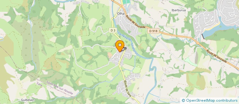 localisation de l'entreprise MONSIEUR MANUEL CARVALHO DA SILVA  SAINT-PEE-SUR-NIVELLE