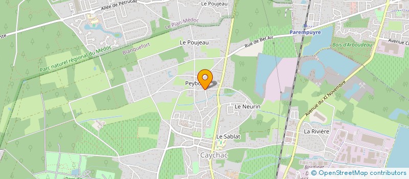 localisation de l'entreprise MONSIEUR MANUEL CARVALHO NICOLAU à BLANQUEFORT
