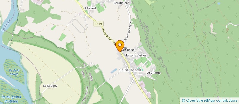 localisation de l'entreprise MONSIEUR MANUEL CASTANO  GROSLEE-SAINT-BENOIT