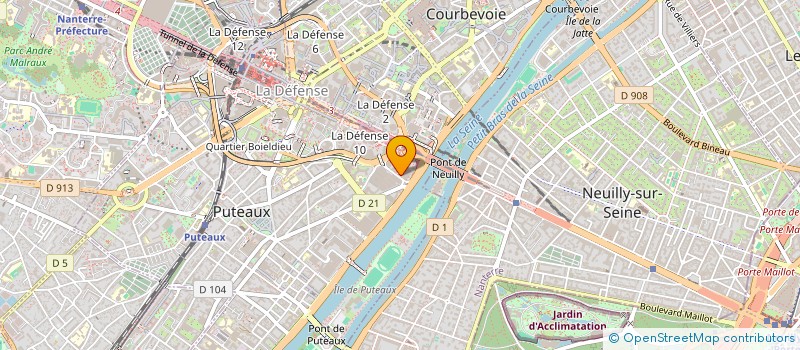 localisation de l'entreprise MONSIEUR MANUEL CASTRO DA SILVA  PUTEAUX