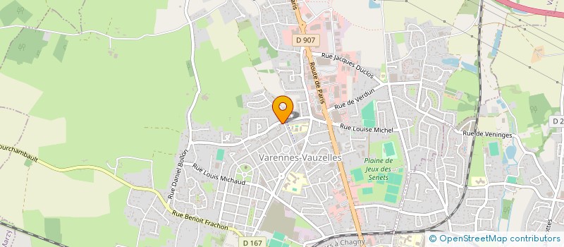 localisation de l'entreprise MONSIEUR MANUEL CASTRO MUNOZ  VARENNES-VAUZELLES