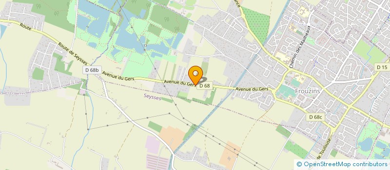 localisation de l'entreprise MONSIEUR MANUEL CERQUEIRA  FROUZINS