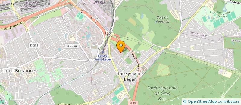 localisation de l'entreprise MONSIEUR MANUEL CHAPLET à BOISSY-SAINT-LEGER