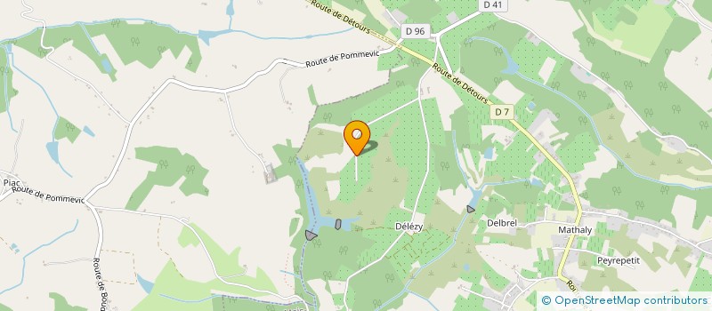 localisation de l'entreprise MONSIEUR MANUEL CHARDELIN  MOISSAC