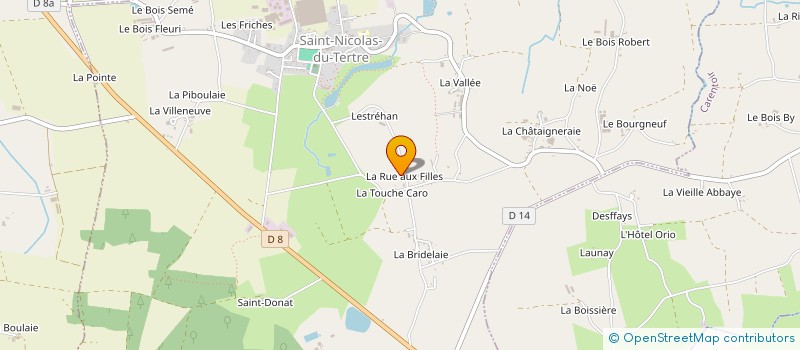 localisation de l'entreprise MONSIEUR MANUEL CHAUVEL  SAINT-NICOLAS-DU-TERTRE