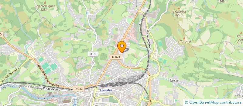 localisation de l'entreprise MONSIEUR MANUEL CHECA  LOURDES