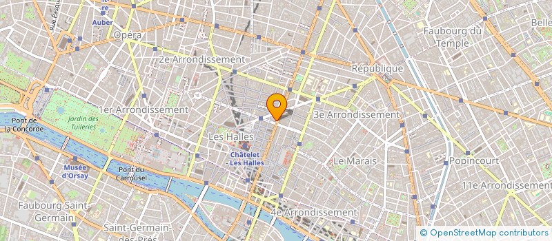 localisation de l'entreprise MONSIEUR MANUEL CHOQUET  PARIS