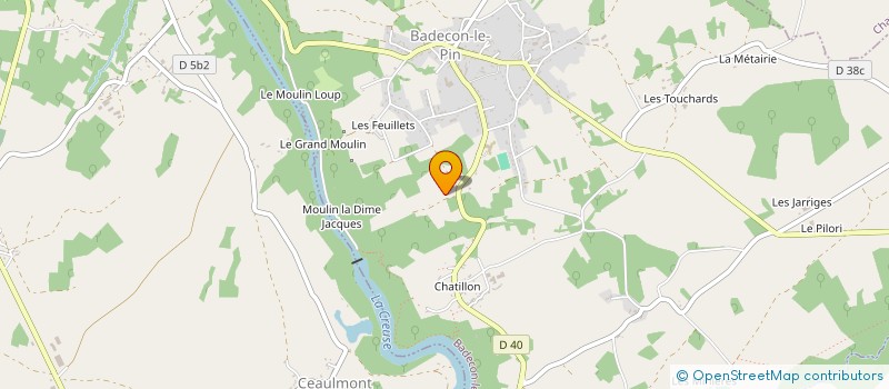 localisation de l'entreprise MONSIEUR MANUEL CHRISTOPHE à LE PECHEREAU