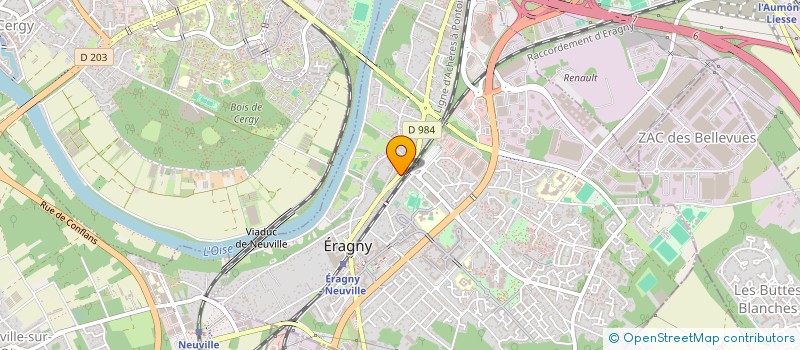 localisation de l'entreprise MONSIEUR MANUEL CIFUENTES ORTEGA  ERAGNY