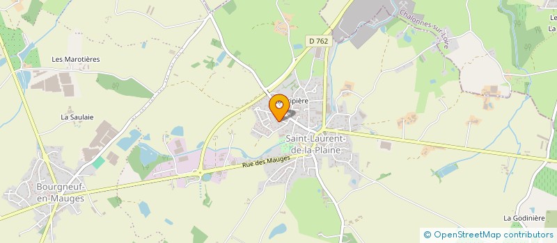 localisation de l'entreprise MONSIEUR MANUEL COCHARD  LES PONTS-DE-CE