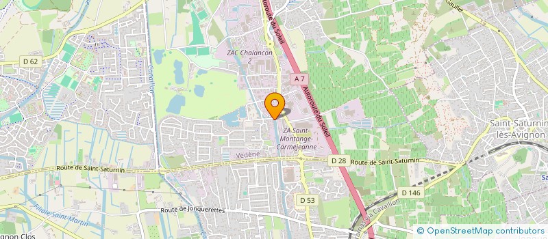 localisation de l'entreprise MONSIEUR MANUEL COL  VEDENE