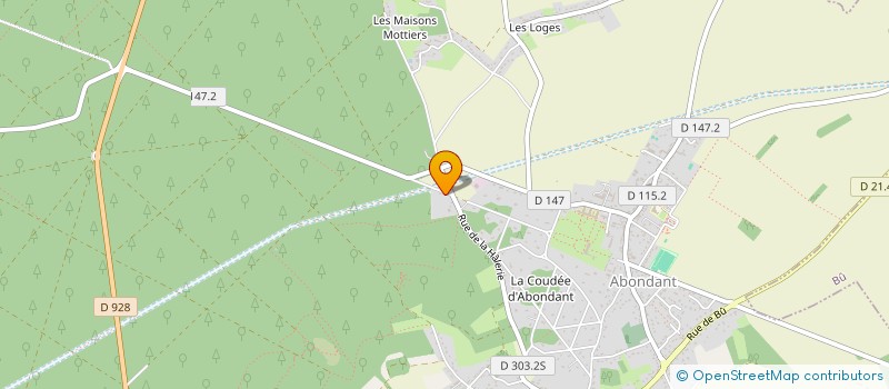 localisation de l'entreprise MONSIEUR MANUEL CORREIA à ABONDANT