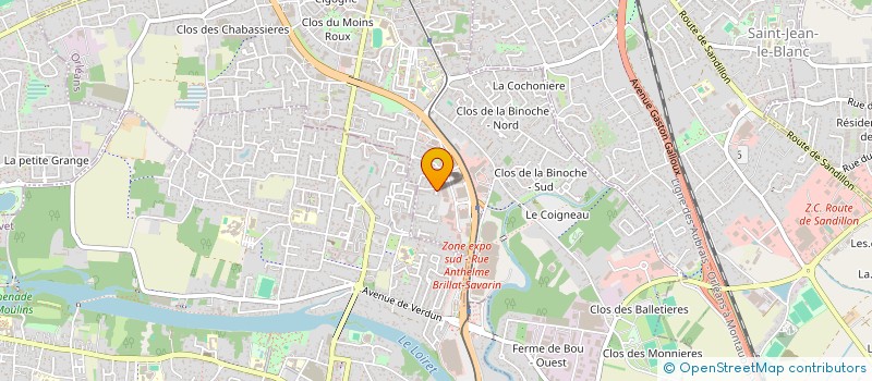 localisation de l'entreprise MONSIEUR MANUEL CORREIA ESTRELA à ORLEANS