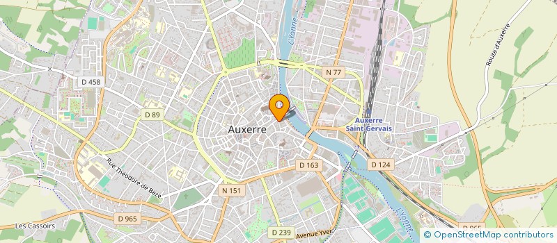localisation de l'entreprise MONSIEUR MANUEL CORTADA à AUXERRE