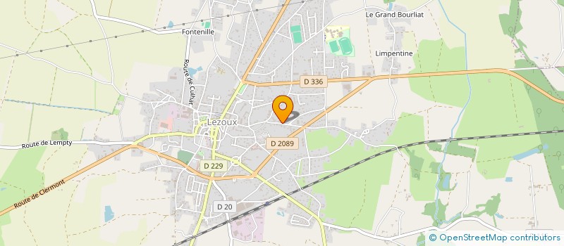 localisation de l'entreprise MONSIEUR MANUEL CORTES à LEZOUX
