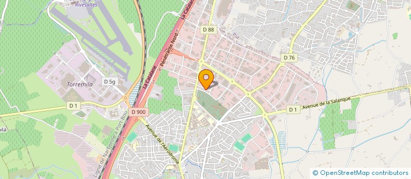 localisation de l'entreprise MONSIEUR MANUEL CORTES  PERPIGNAN