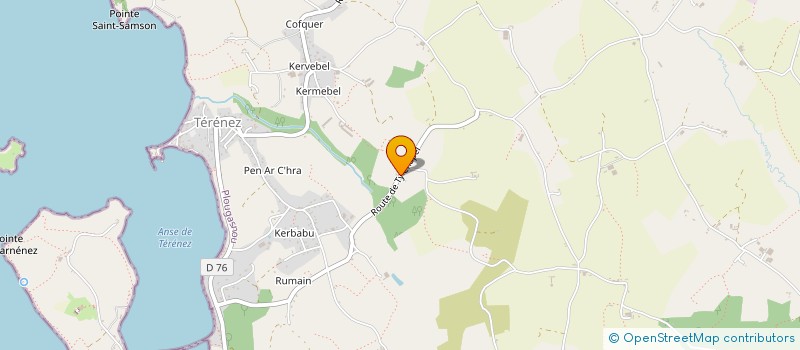 localisation de l'entreprise MONSIEUR MANUEL CROZAFON  PLOUGASNOU