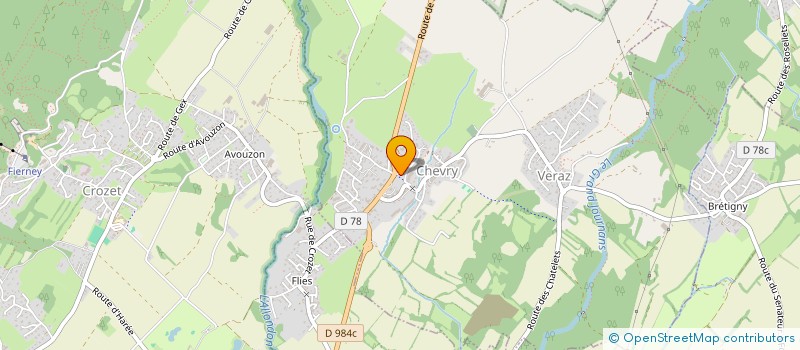 localisation de l'entreprise MONSIEUR MANUEL CRUCES ALVAREZ  CHEVRY