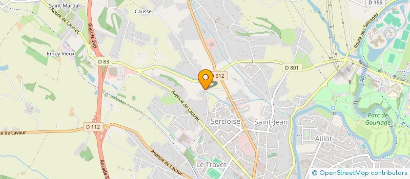 localisation de l'entreprise MONSIEUR MANUEL CUEVAS à CASTRES