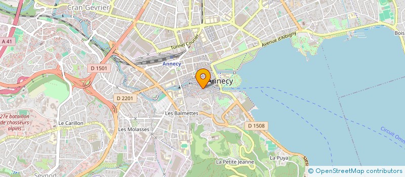 localisation de l'entreprise MONSIEUR MANUEL DA CONCEICAO GONCALVES  ANNECY