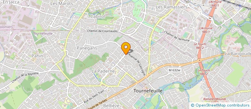 localisation de l'entreprise MONSIEUR MANUEL DA COSTA LIMA  TOURNEFEUILLE