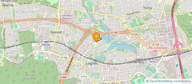 localisation de l'entreprise MONSIEUR MANUEL DA HORTA PINHEIRO à LOGNES