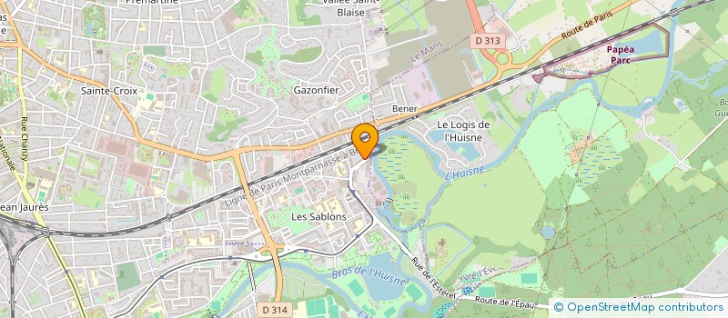 localisation de l'entreprise MONSIEUR MANUEL DA MOTA  LE MANS