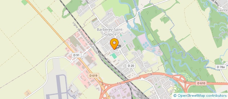 localisation de l'entreprise MONSIEUR MANUEL DA ROCHA FERREIRA  BARBEREY-SAINT-SULPICE