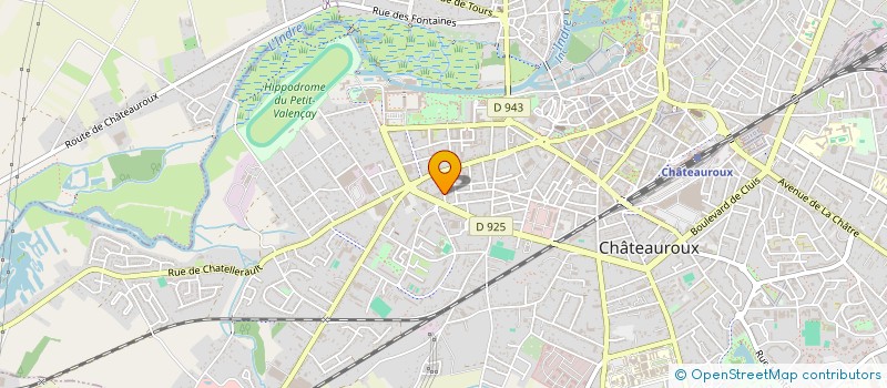 localisation de l'entreprise MONSIEUR MANUEL DA SILVA à CHATEAUROUX