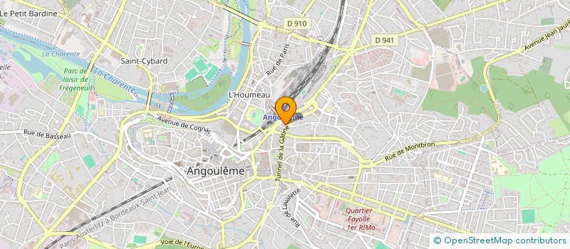 localisation de l'entreprise MONSIEUR MANUEL DA SILVA à ANGOULEME