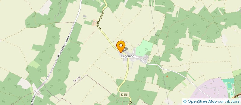 localisation de l'entreprise MONSIEUR MANUEL DA SILVA ALBERNAZ  CERNY